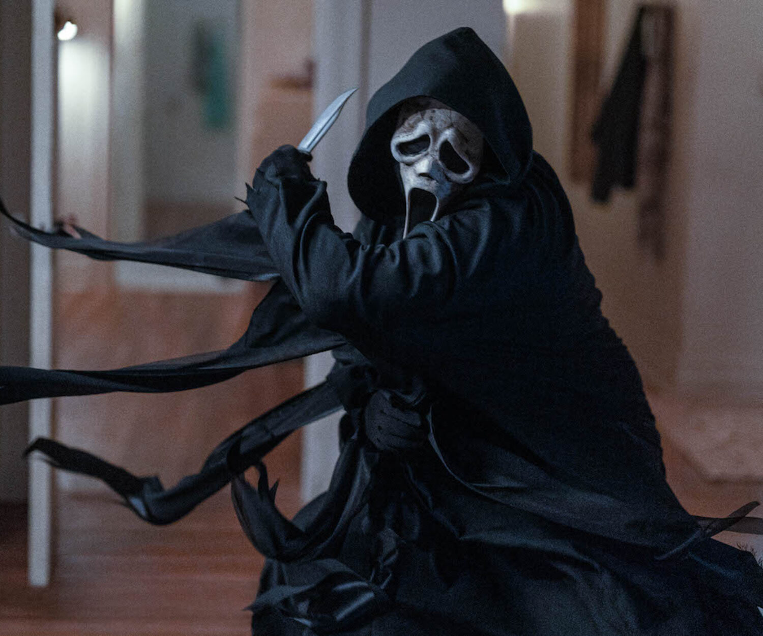 Ghostface in Paramount Pictures and Spyglass Media Group's "Scream VI."