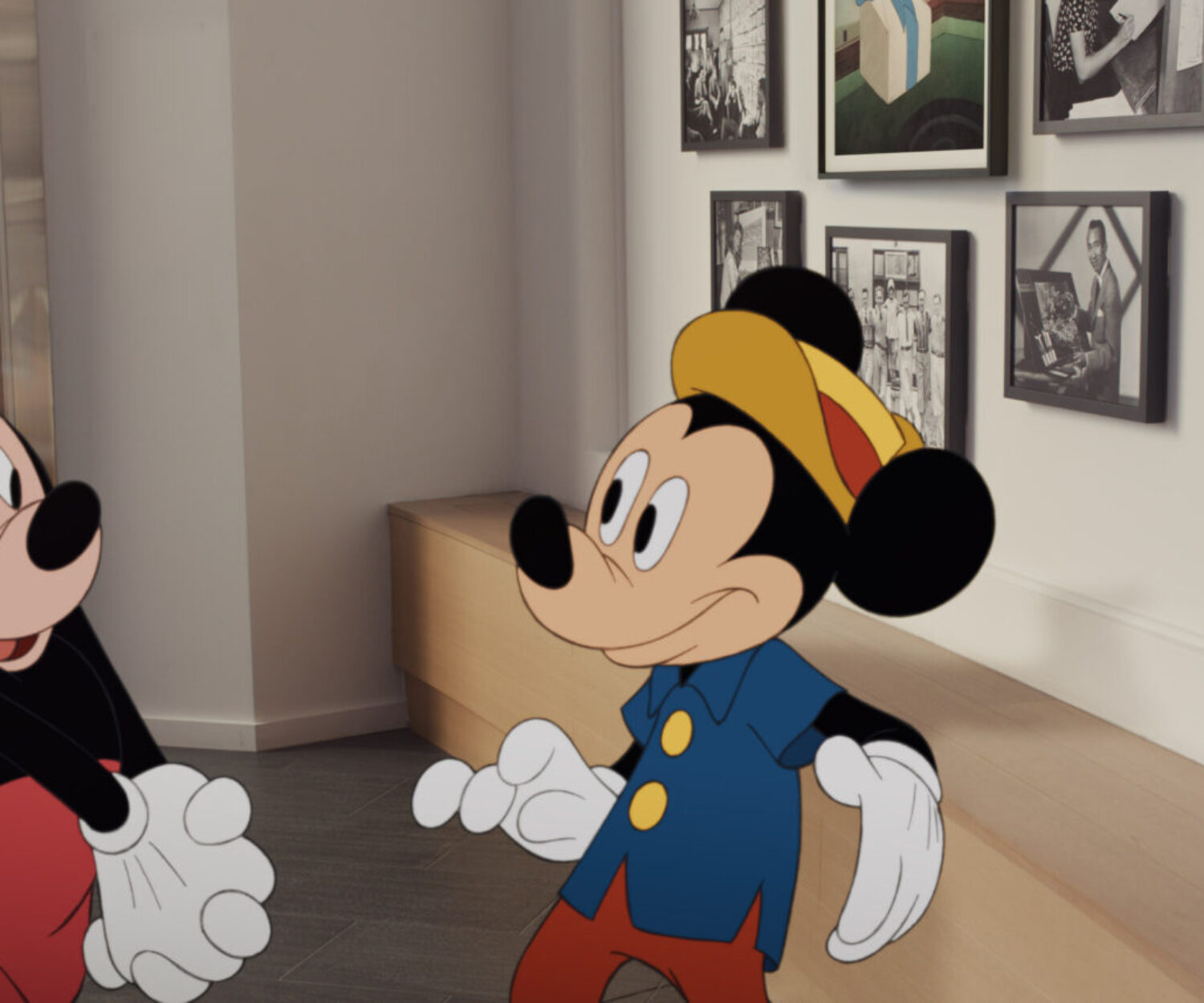 MARKING 100 YEARS – Mickey and Minnie take the lead in Walt Disney Animation Studios’ new short film “Once Upon a Studio,” welcoming an all-star ensemble of beloved characters from more than 85 feature-length and short films as they assemble for a spectacular group photo to mark Disney's 100th anniversary. Written and directed by Dan Abraham and Trent Correy and produced by Yvett Merino and Bradford Simonsen, “Once Upon a Studio” makes its broadcast debut on ABC on Oct. 15, 2023. © 2023 Disney. All Rights Reserved.